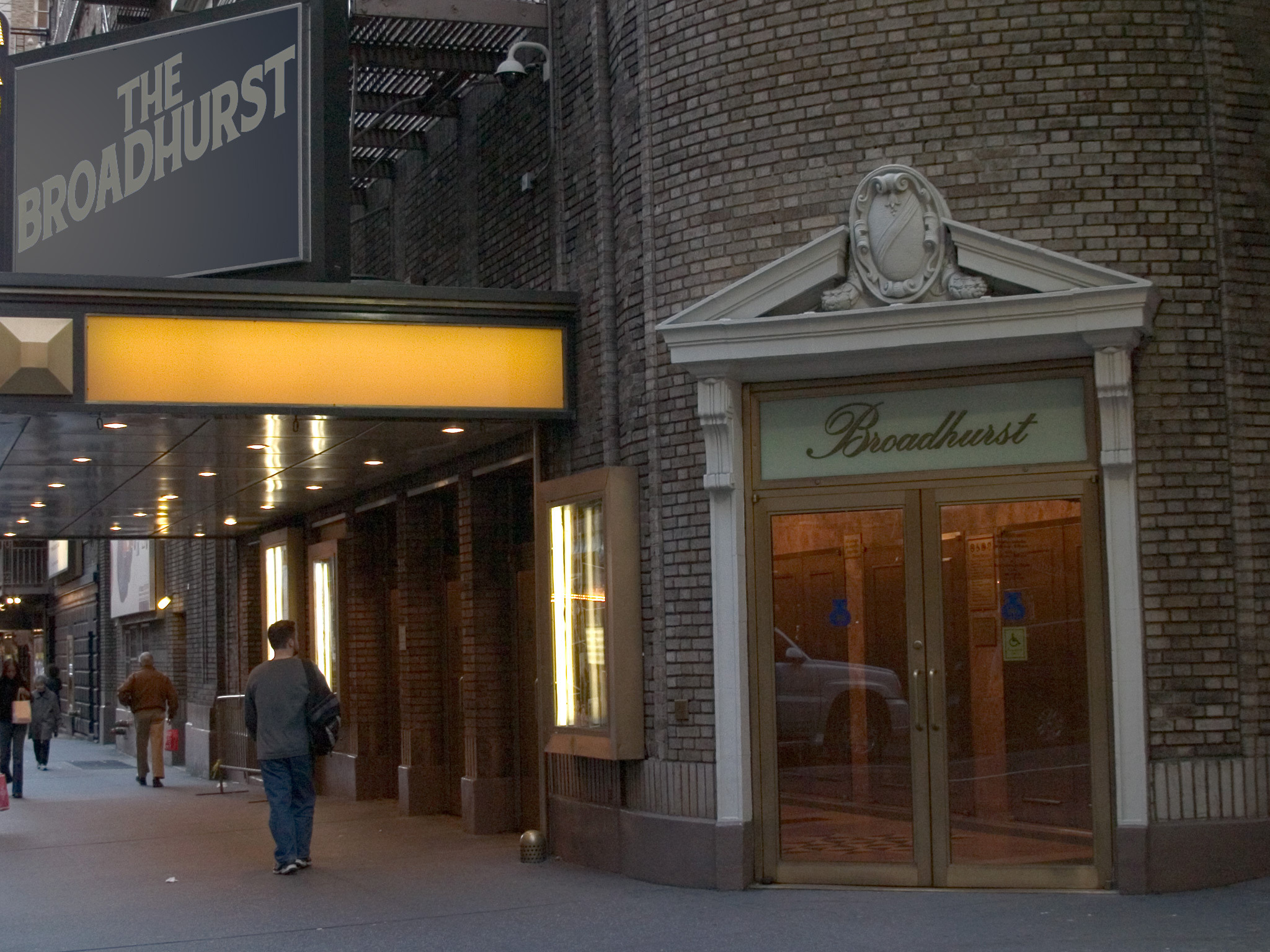 Broadhurst Theatre on Broadway in NYC