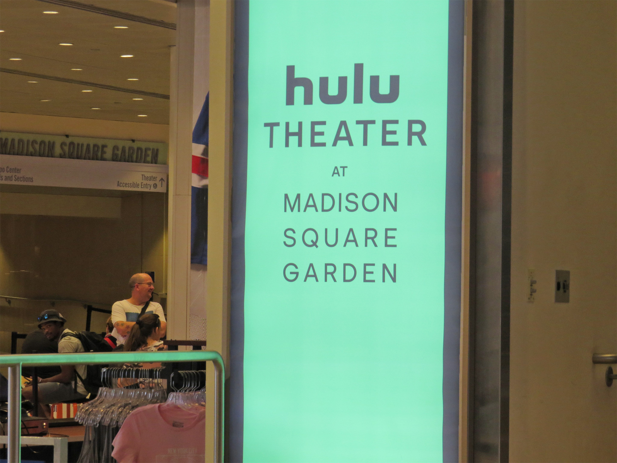 Hulu Theater At Madison Square Garden On Broadway In Nyc