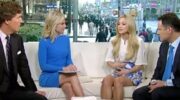 The hosts of Fox & Friends sit down for an interview with a guest