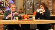 Daytime talk show host Regis Philbin joins Rachael Ray