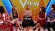 Musician Taylor Swift sits down for an interview with The View