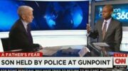 Anderson Cooper interviews guest on Anderson Cooper 360