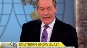Charlie Rose discusses a Southern snow storm on CBS This Morning