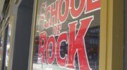 Entrance to School of Rock at the Winter Garden Theatre