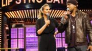 Chrissy Tiegen and LL Cool J open the show on Lip Sync Battle