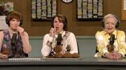 Ana Gasteyer, Molly Shannon, and Betty White in the Delicious Dish sketch on SNL