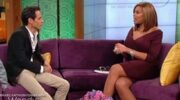 Singer Marc Anthony sits with Wendy Williams