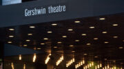 Gershwin theatre sign in NYC