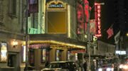 Broadway Longacre Theatre Night Time Shot