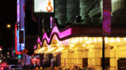 Broadway Lyceum Theatre Street View Night Time