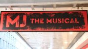 MJ The Musical Hanging show poster at the Neil Simon Theater