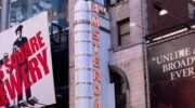 Broadway New Amsterdam Theatre Day Time Sign
