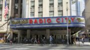 Radio City Music Hall Day Time Street View