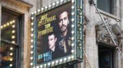 Broadway Sea Wall/A Life at Hudson Theatre Sign
