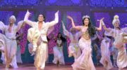Aladdin ensemble dancers on the Broadway stage in NYC
