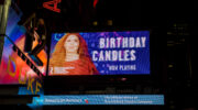 Birthday Candles on Broadway New York City