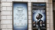 Choir Boy posters outside of the Samuel J Friedman Theatre in New York City