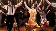 Ensemble dance scene during Evita on Broadway