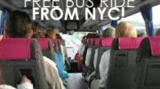 People's Court offers a free bus ride to the studio to NYC