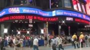 The Good Morning America studio at Times Square