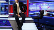 Sean Hannity on set at Fox News