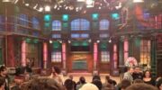 View of the Jerry Springer set from the back of the audience