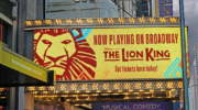 Lion King Broadway Theatre Marquee