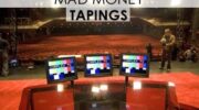 Mad Money tapes at the NBC studios in Englewood Cliffs, New Jersey