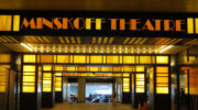 Broadway Minskoff Theatre Under Golden Arches Day Time Shot