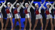 Rockettes celebrate America with patriotic costumes
