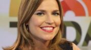 Savannah Guthrie co-anchors The Today Show from 7:00 AM to 9:00 AM