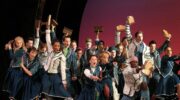 Ensemble scene in Broadway's hit musical Wicked