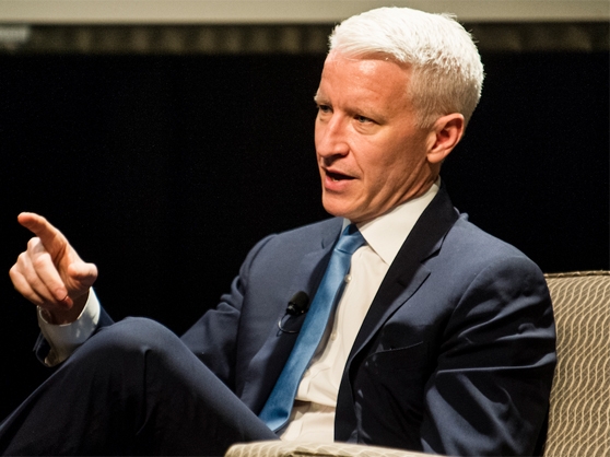 Anderson Cooper sits down for an interview on AC 360