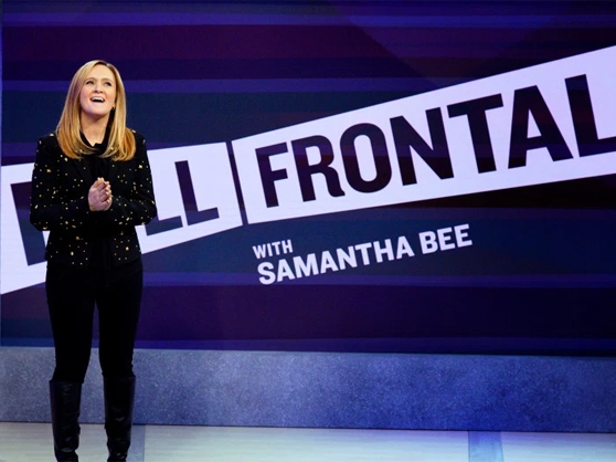Samantha Bee, formerly a member of The Daily Show, hosts her own weekly show
