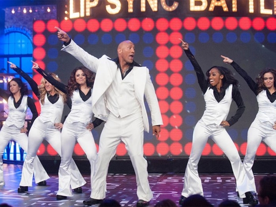 Lip Sync Battle attracts many stars, including Dwayne "The Rock" Johnson