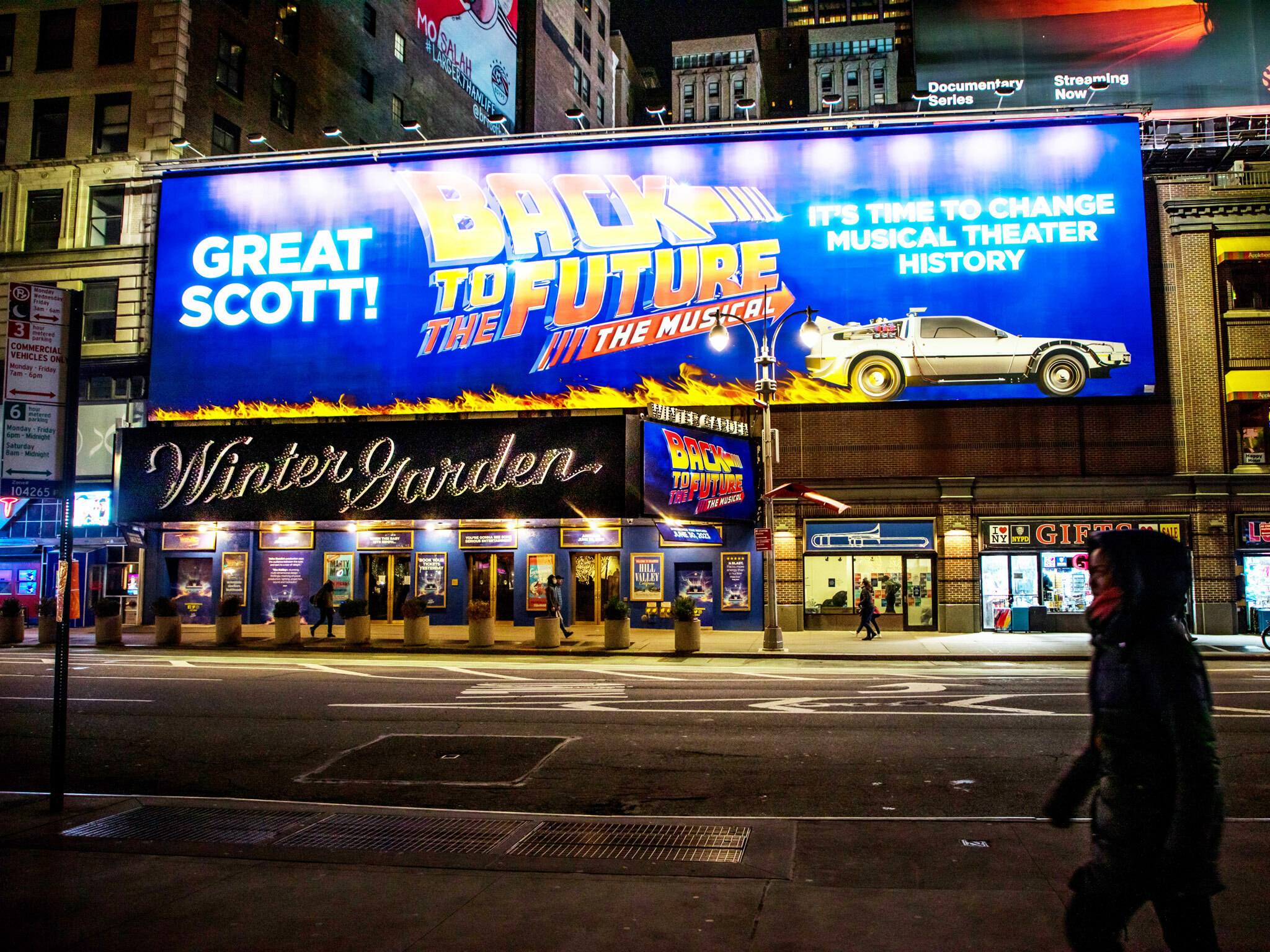 Back to the Future on Broadway at the Winter Garden Garden Theatre