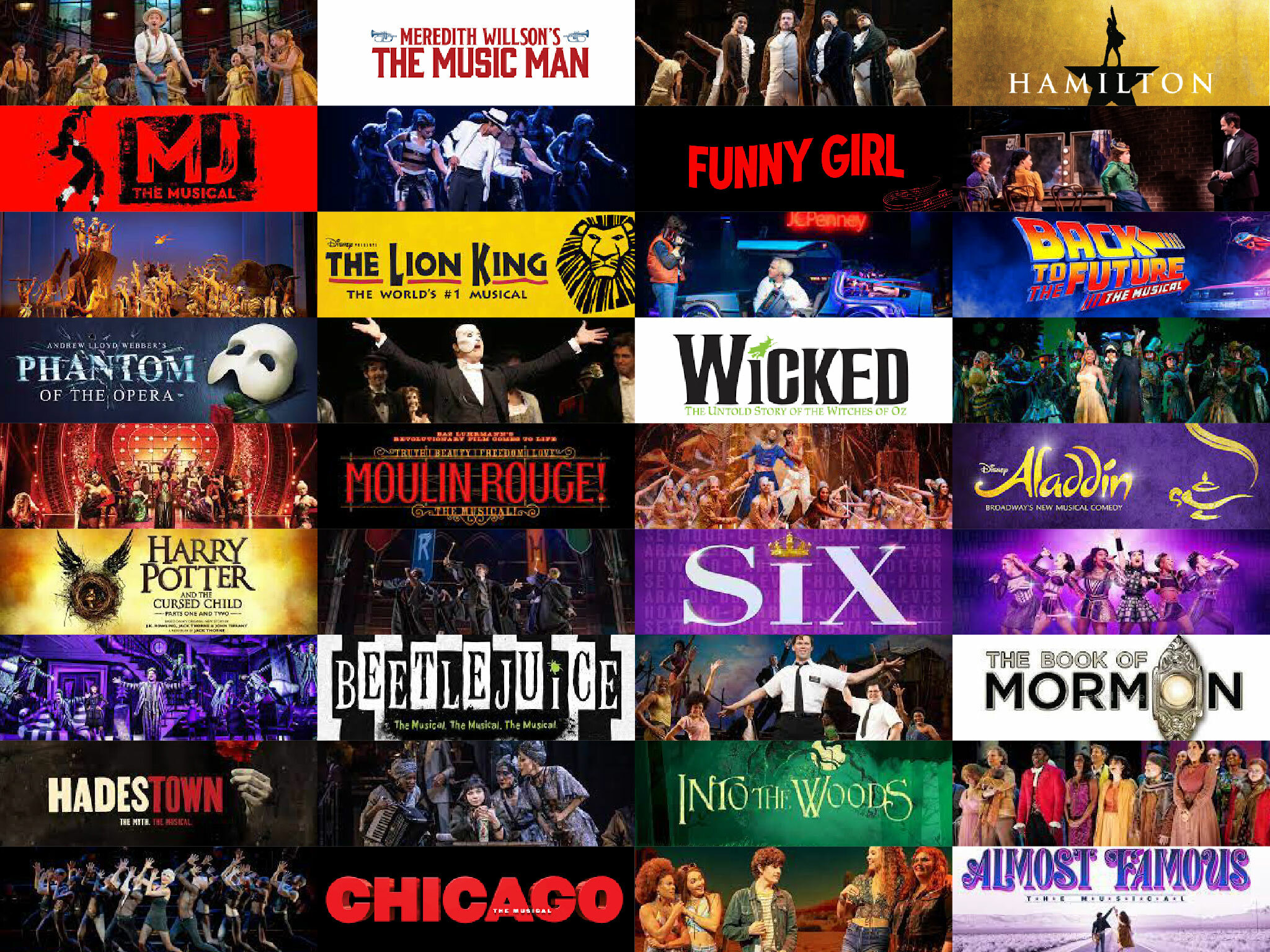 Top Ten Best Broadway Mega-Musicals of All Time