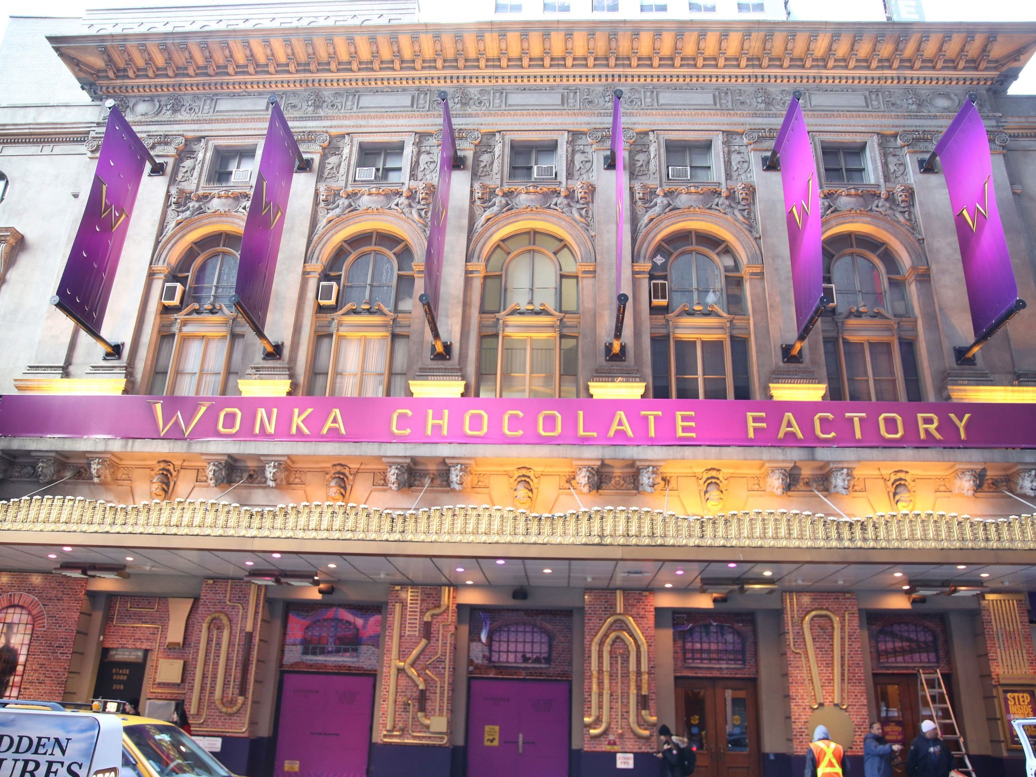 Charlie and the Chocolate Factory Marquee