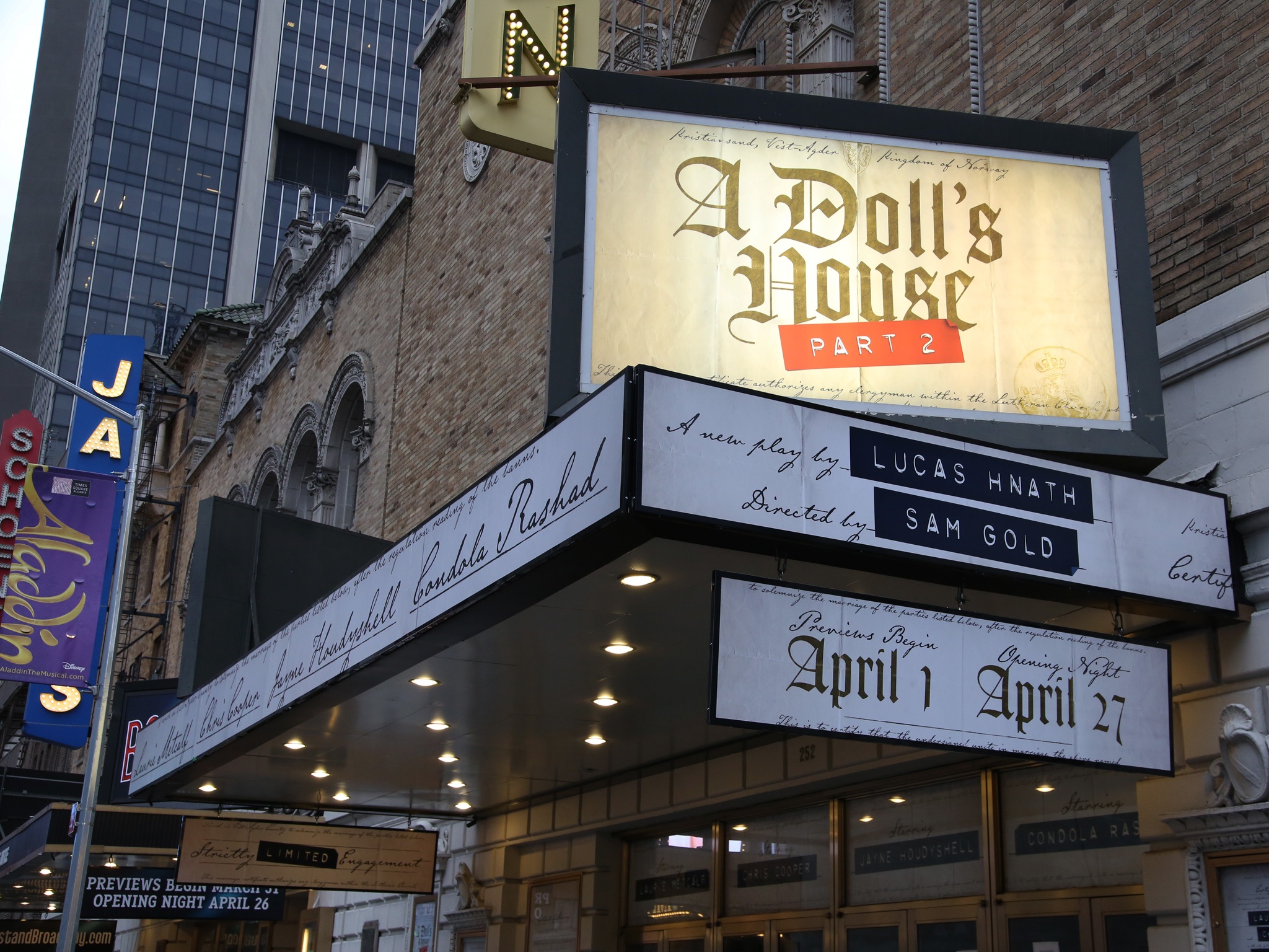 A Doll's House, Part 2 Marquee