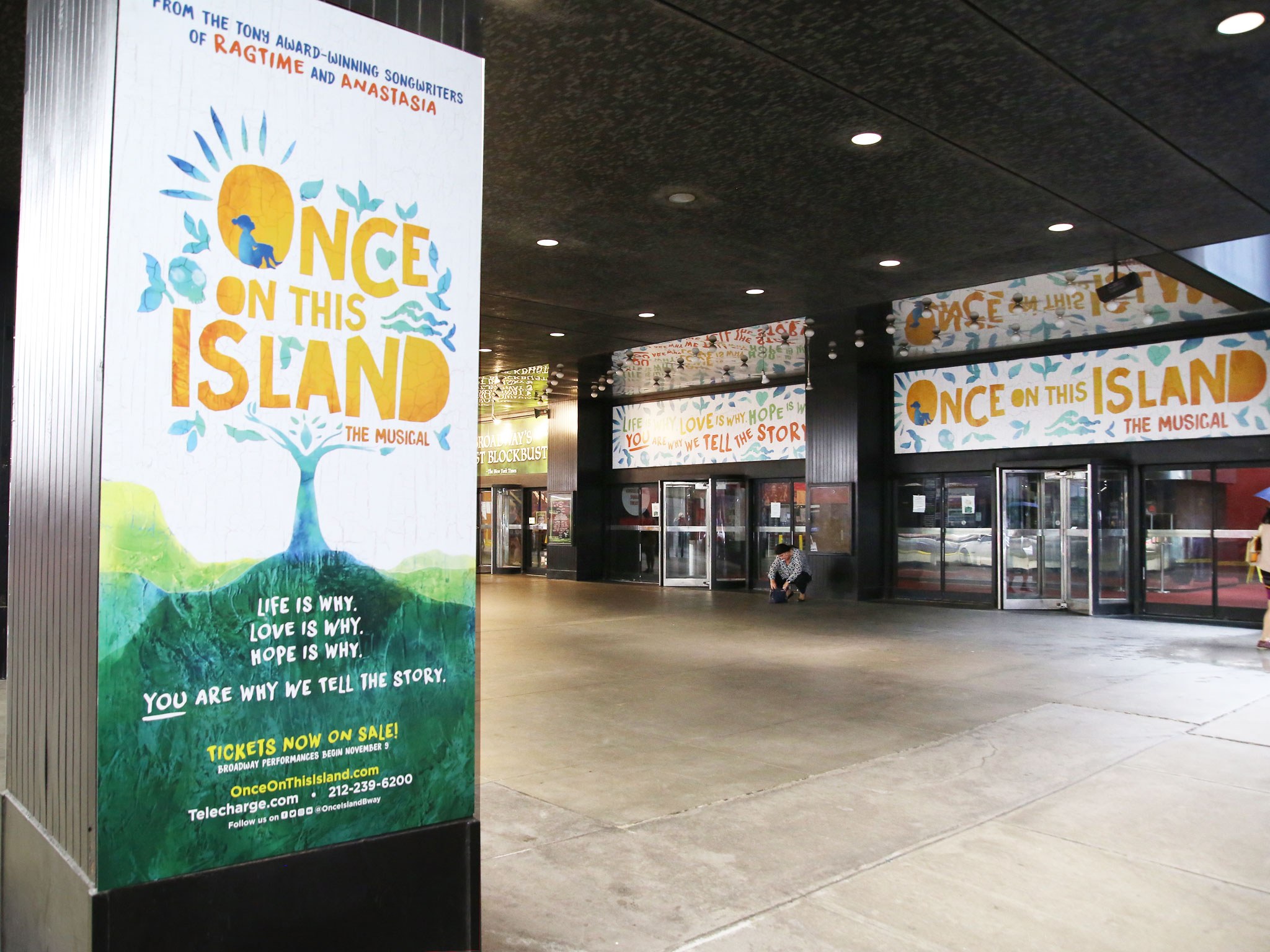 Once On This Island Marquee