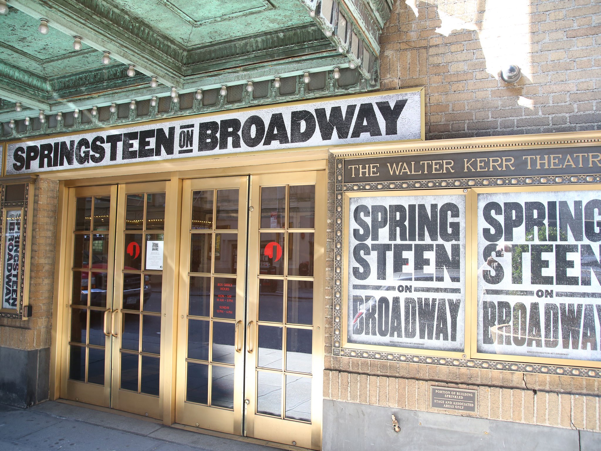 Springsteen on Broadway Marquee