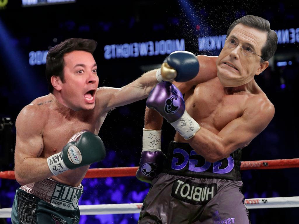 Colbert Late Show To Do Battle With Fallon's Tonight Show