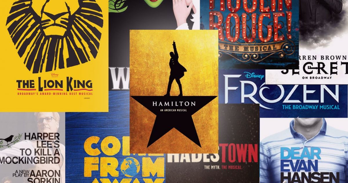 Best Broadway Shows of 2019 Hamilton, Moulin Rouge and Others