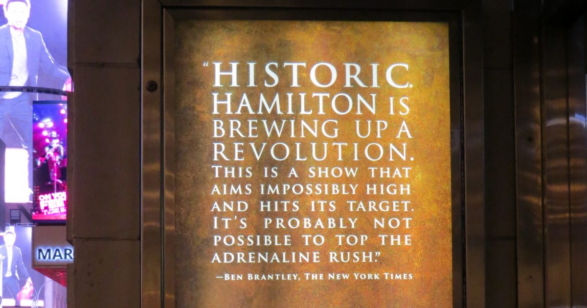 “Hamilton” Wins Tony for Best Musical, “The Humans” Wins Best Play