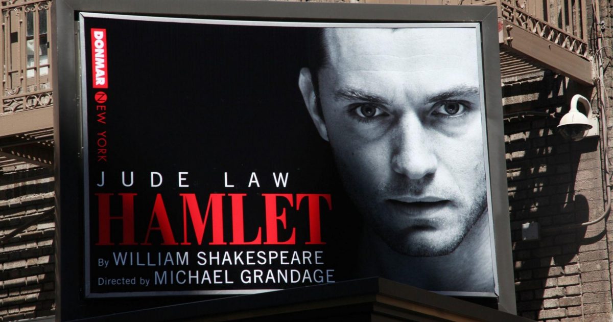 Hamlet on Broadway starring Jude Law