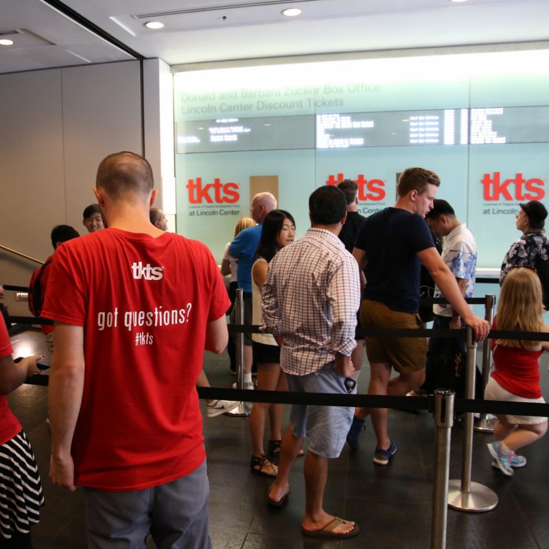 Lincoln Square Tkts Ticket Stand
