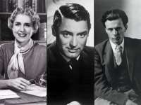 Clare Boothe Luce, Carey Grant, and Aldous Huxley are the three main characters of Flying Over Sunset