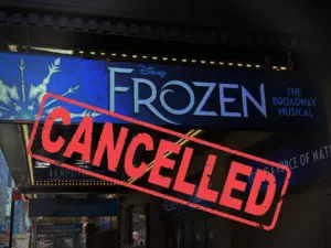 Broadway’s Frozen Pulls The Plug Before COVID-19 Is Over