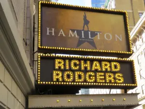 “Hamilton” Opens at the Richard Rodgers Theatre