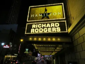 Hamilton Dips and The Present Soars For Ticket Sales